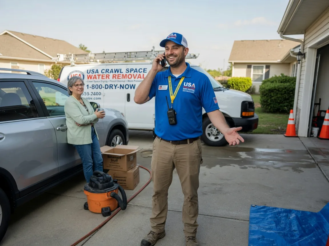 Crawl Space Water Removal Bennet, NE FAQs